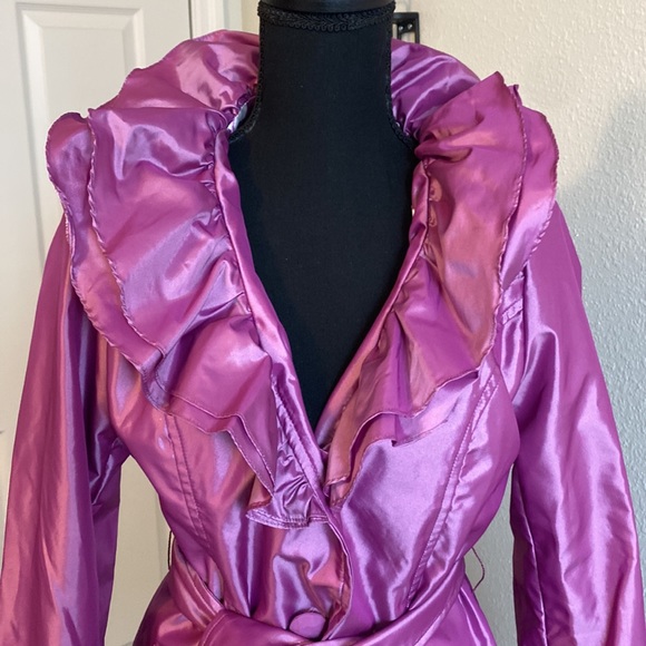 DENNIS BASSO RAIN COAT - Picture 2 of 12